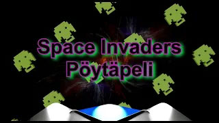 Space Invaders -pöytäpeli Logo